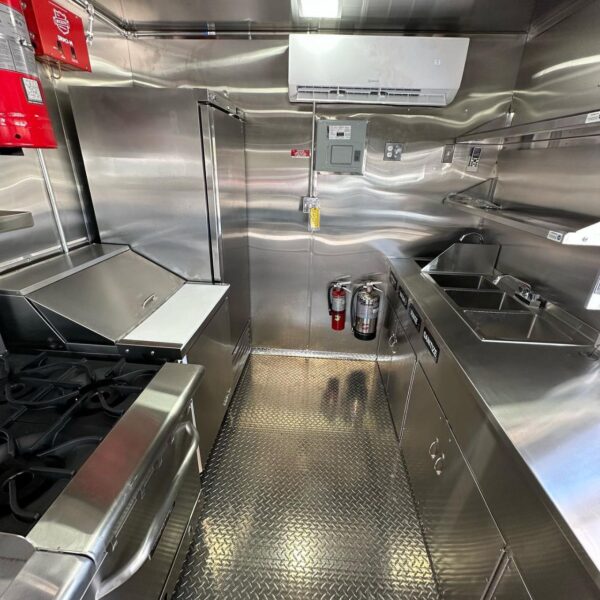 Custom Food Trailer With Porch 18′ Total (12′ inside + 6′ porch) - Image 7