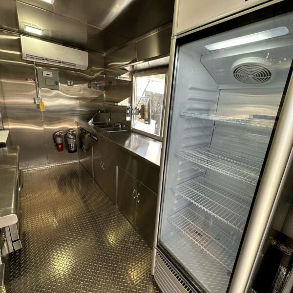 Custom Food Trailer With Porch 18′ Total (12′ inside + 6′ porch) - Image 3