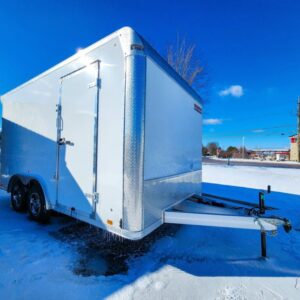 8.5’x14′ Custom Motorcycle Trailer for Sturgis