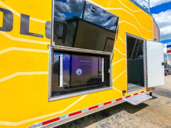 8.5’x40′ Custom Car Hauler Marketing Trailer for Chevrolet - Image 3