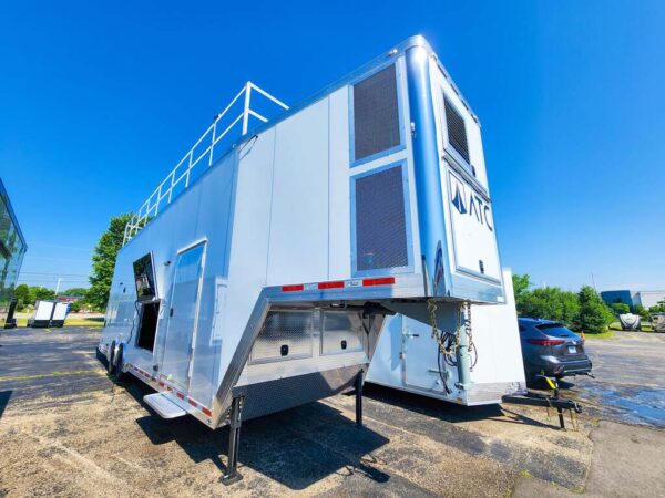 8.5’x40′ Custom Car Hauler Marketing Trailer for Chevrolet - Image 9