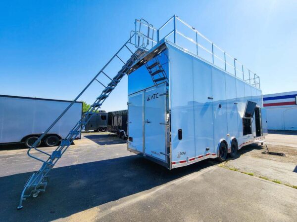 8.5’x40′ Custom Car Hauler Marketing Trailer for Chevrolet - Image 7