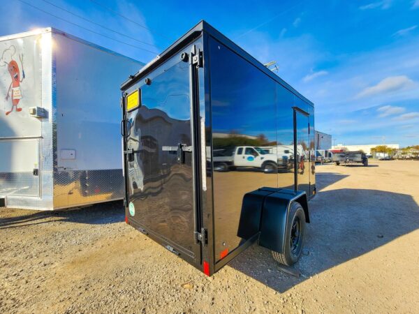 5’x10′ Blackout Motorcycle Trailer - Image 6