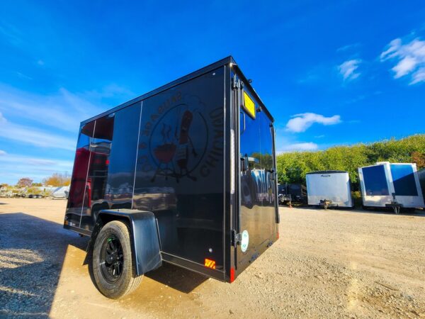 5’x10′ Blackout Motorcycle Trailer - Image 4