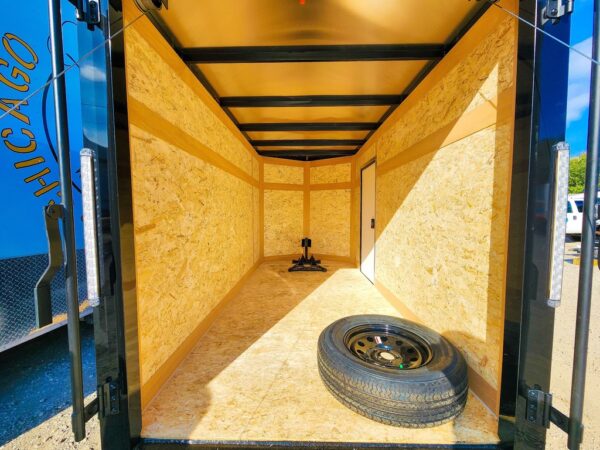 5’x10′ Blackout Motorcycle Trailer - Image 3