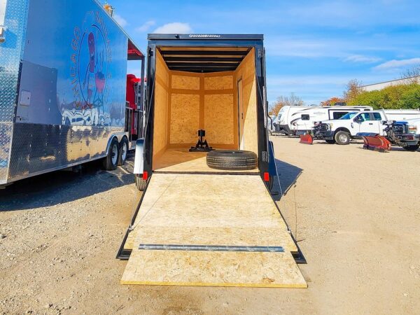5’x10′ Blackout Motorcycle Trailer - Image 2