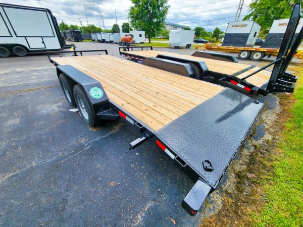 7’x18′ Sure-Trac Open Car Hauler (Qui-Gon) - Image 4