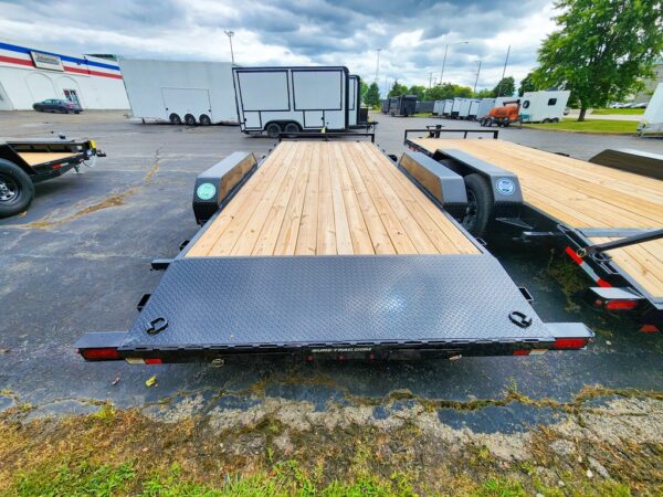 7’x18′ Sure-Trac Open Car Hauler (Qui-Gon) - Image 2
