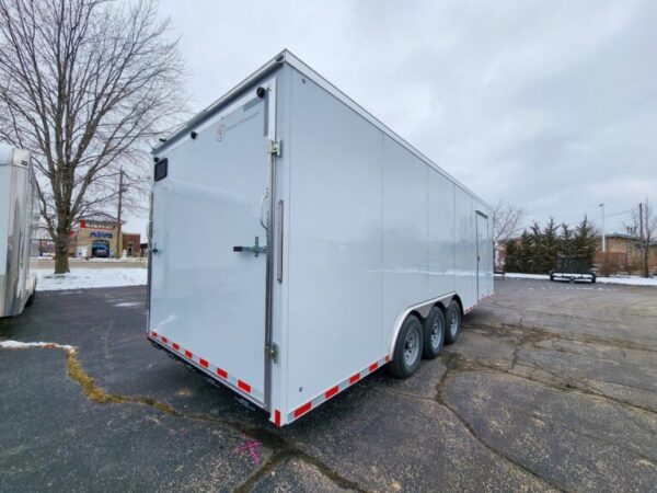 8.5’x24′ Cross Triple Axle Car Hauler - Image 4