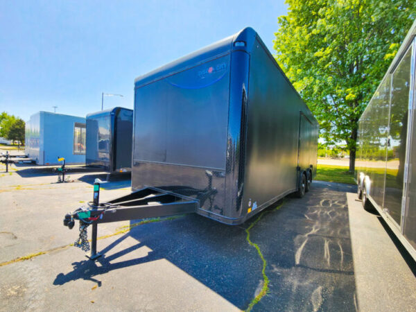 24′ Matte Black Car Hauler from Discovery - Image 7