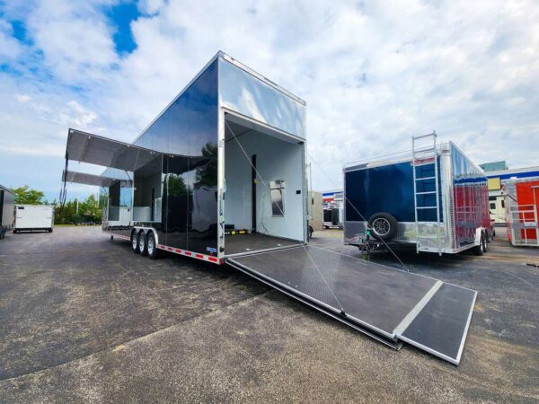 8.5’x48′ Gooseneck Stacker Car Hauler - Image 11