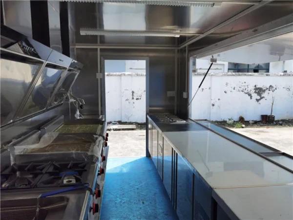 Mobile Food Truck Custom Food Trailers Street Food Cart Catering Van - Image 9