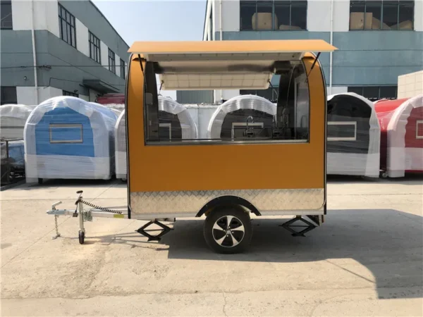Coffee Food Truck Bbq Trailer Ice Cream