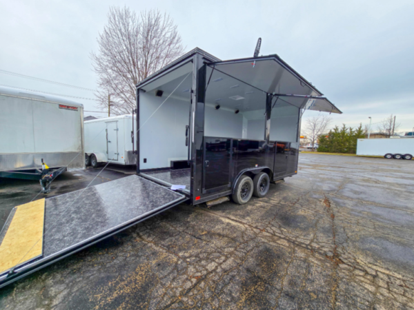 8.5’x16′ Dutch Door Vending Trailer (Night Rider) - Image 5