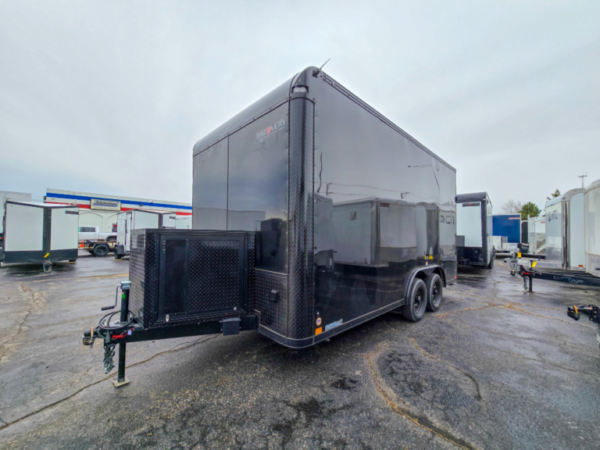 8.5’x16′ Dutch Door Vending Trailer (Night Rider) - Image 7